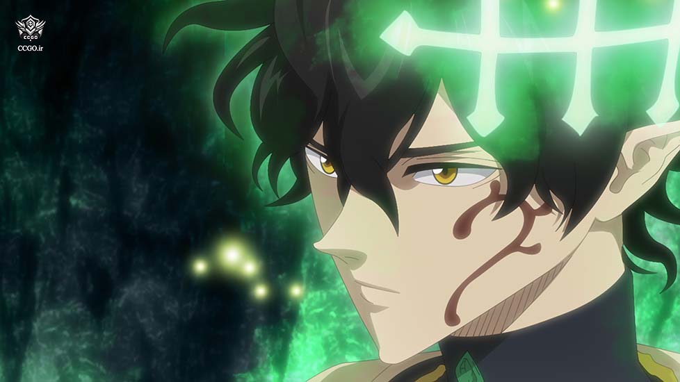 یک صحنه از انیمه شبدر سیاه یا Black Clover