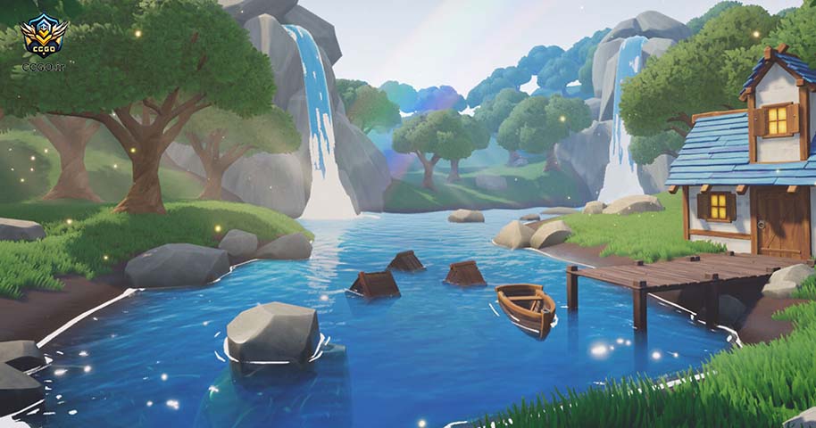 یک طرح و چیدمان سه بعدی کارتونی (تون شیدر Toon Shader)