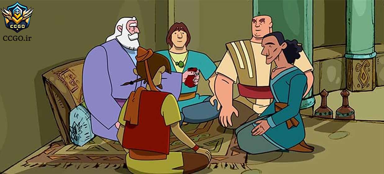 نمایی از انیمیشن ایرانی پهلوانان